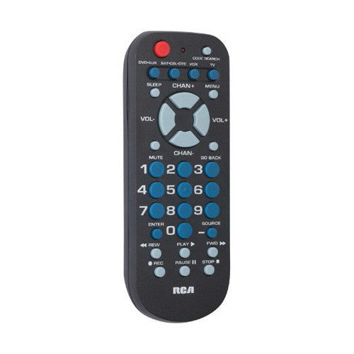 Rca Rcr504Br Universal Remote Control, 4 Function - 1 Ea